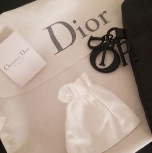 Authentic Dior black clutch